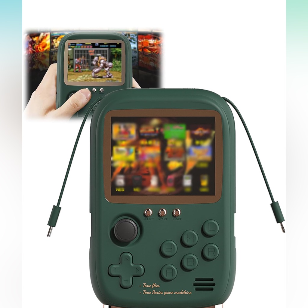 Mini Game Power Bank Portable Retro Handheld Game Console